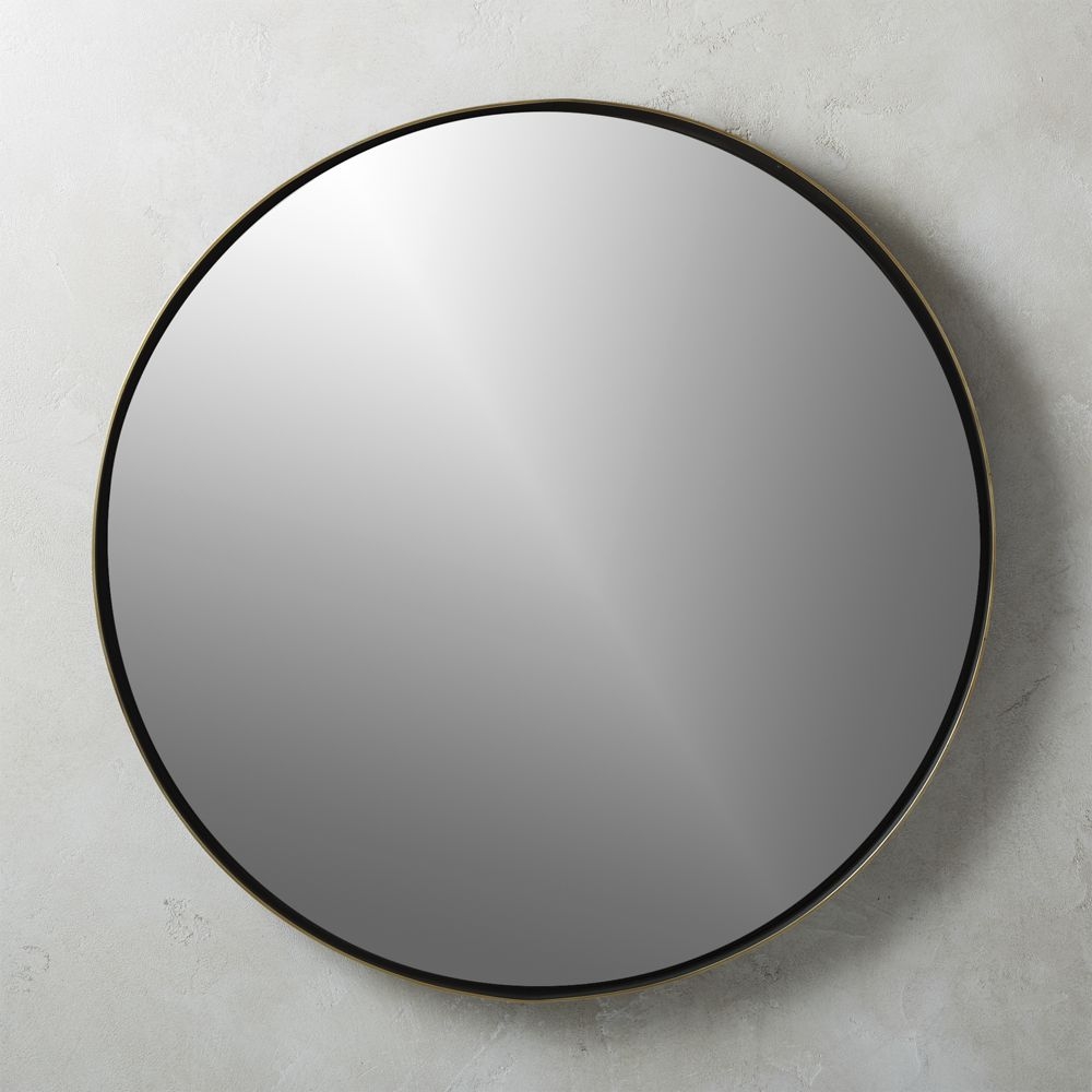 Shadow Circle Wall Mirror 32.5" - Image 0