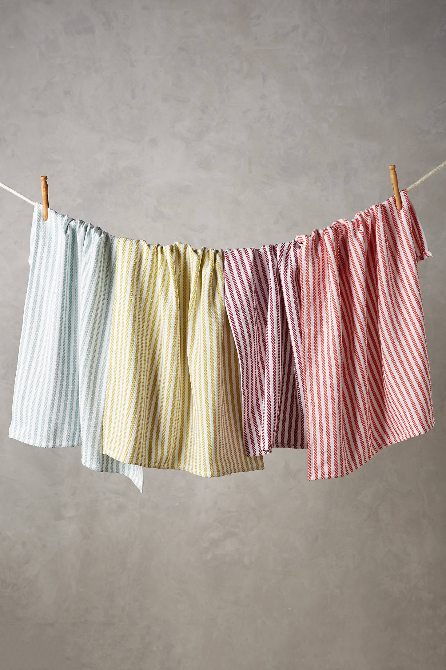 Baker Stripe Dish Towels, Set of 4 - Image 0