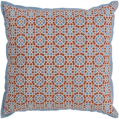 Francesco Geometric Cotton Pillow Cover - Image 0