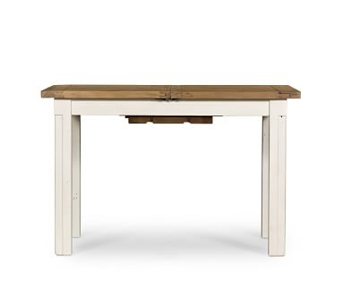 Hart Reclaimed Wood Rectangular Dining Table, Driftwood/Limestone White - Image 5