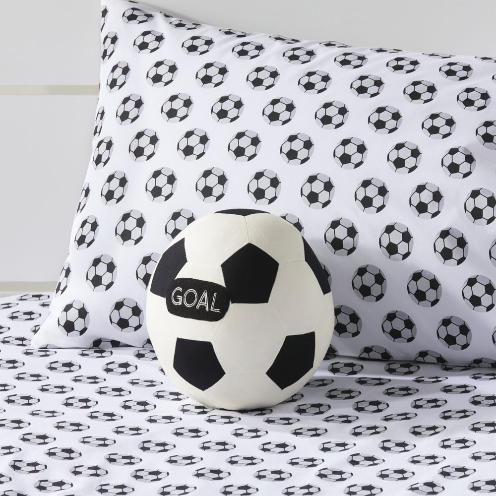 Soccer Ball Throw Pillow - Image 0