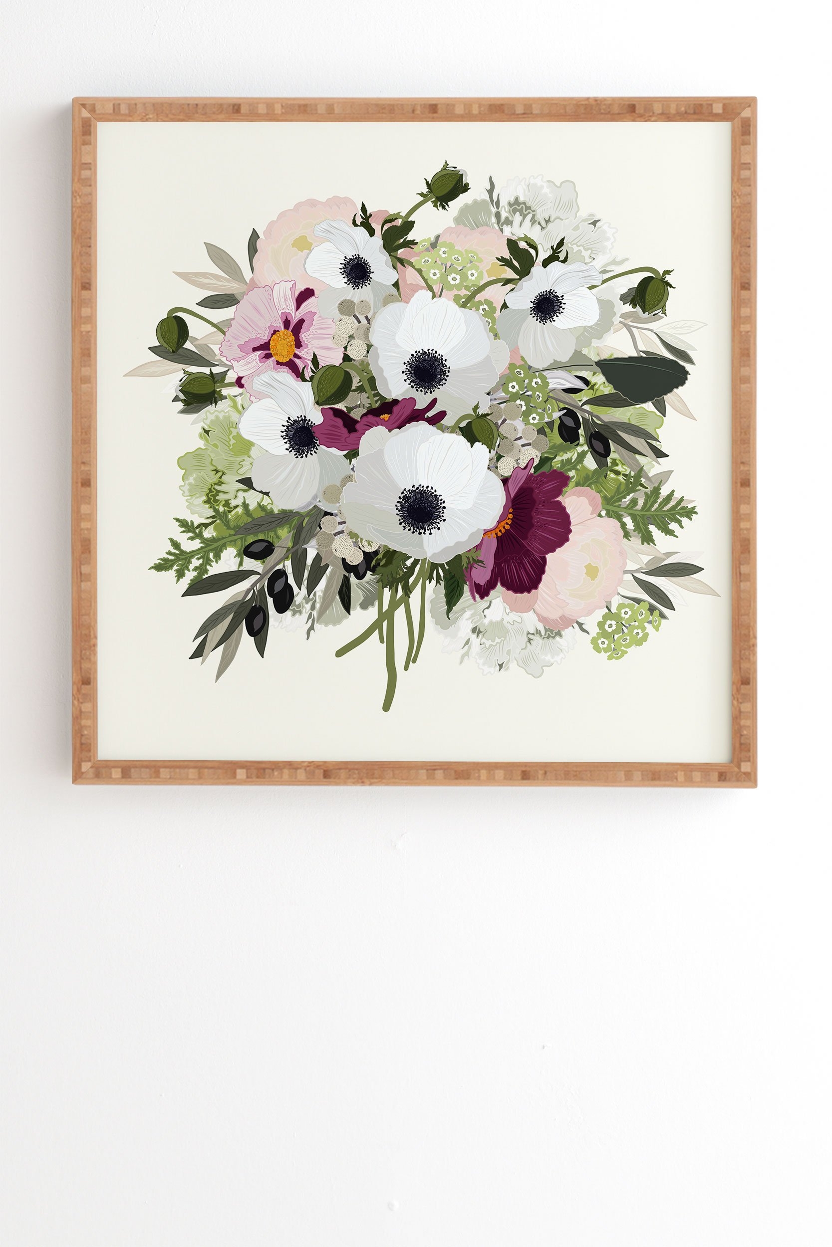 Iveta Abolina Antoinette Framed Wall Art - 8" x 9.5" - Image 1