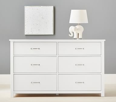 Camp Extra Wide Dresser, Simply White, In-Home Delivery - Image 2