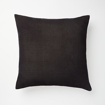Lush Velvet Pillow Cover, 20"x20", Slate - Image 0