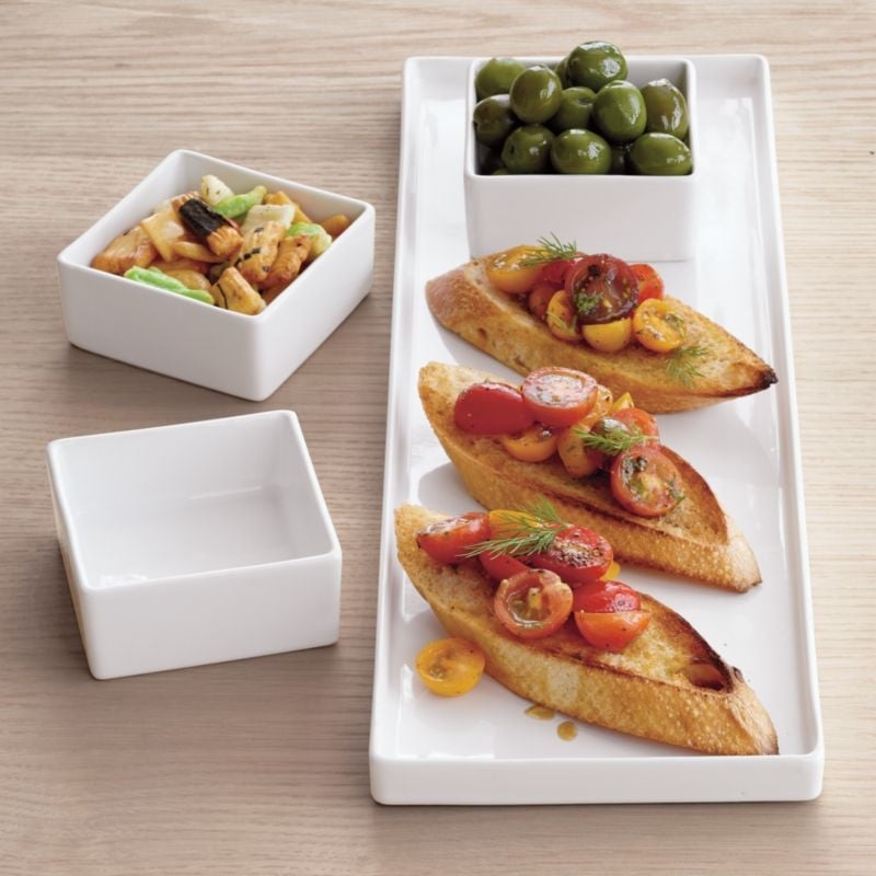 Bento Square White Mini Bowls - Image 6