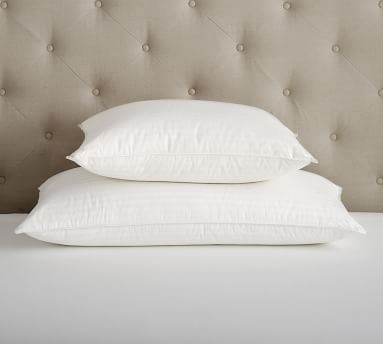 Classic Feather-Down Pillow, King, Medium - Image 1