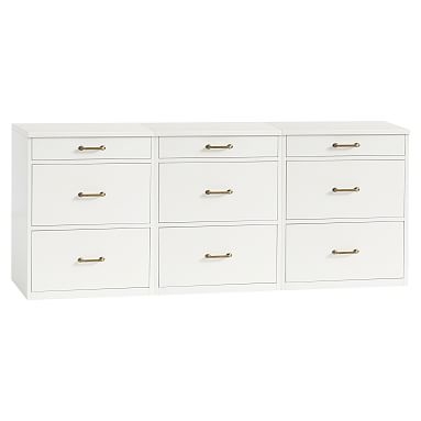 Waverly Triple Chest Set, Simply White - Image 0