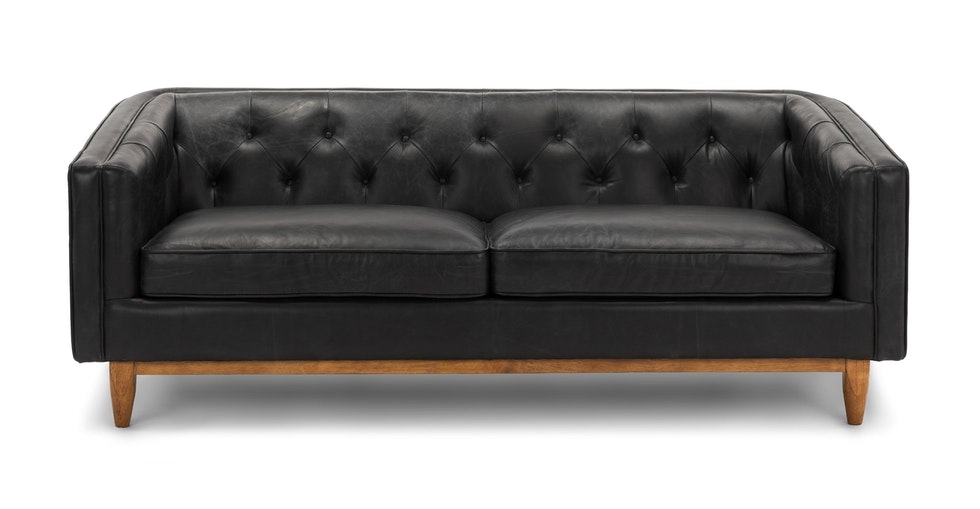 Alcott Oxford Black Sofa - Image 0