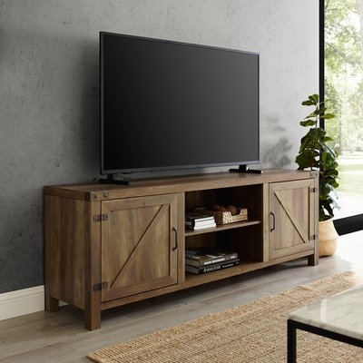 Schuck TV Stand - Rustic Oak - Image 0
