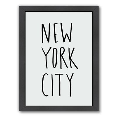 'Nyc' Textual Art Print - Image 0
