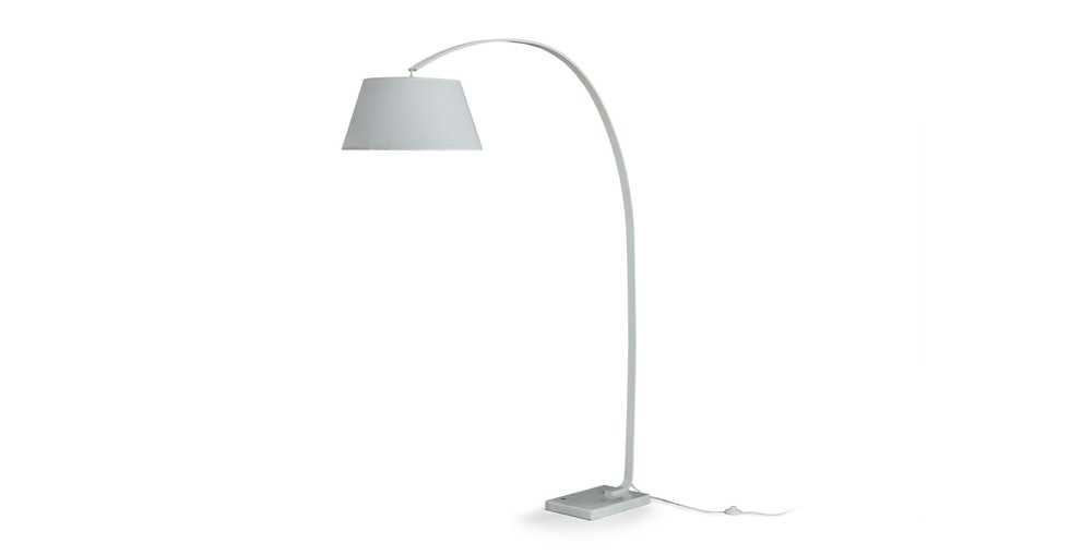 Willo White Floor Lamp - Image 0
