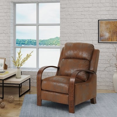Blairs Traditional Exposed Manual Recliner - Image 0