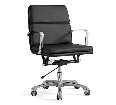 Nash Swivel Desk Chair, Black - Image 2