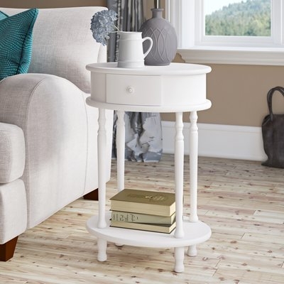 Mikel End Table with Storage - Image 0