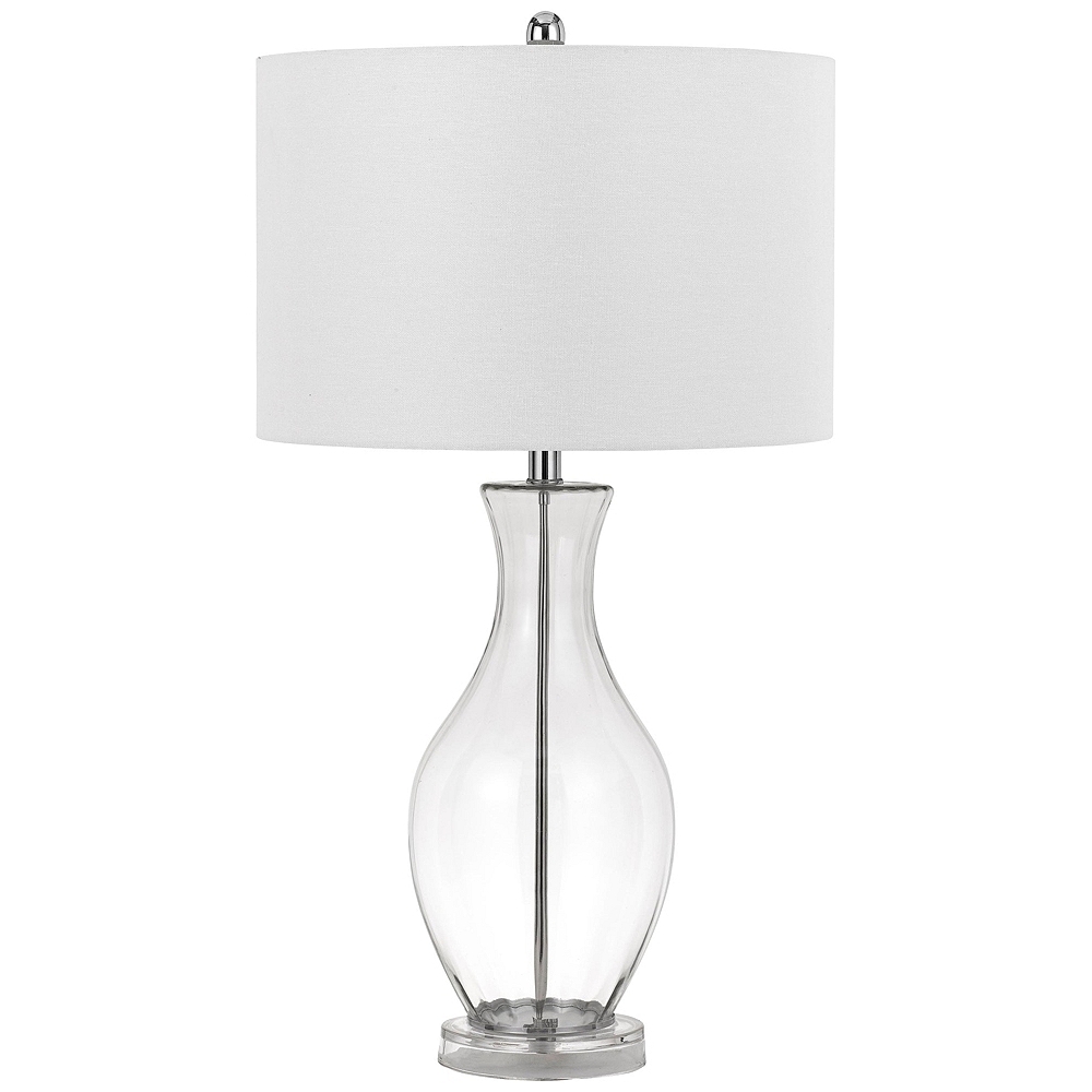 Skye Clear Glass Vase Table Lamp - Style # 63J95 - Image 0