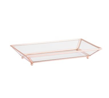 Monique Lhuillier Gwyneth Rose Gold Tray - Large - Image 2