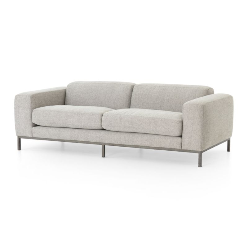 Benedict Grey Sofa - Image 2