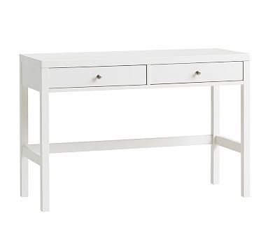 Preston Desk, Simply White, In-Home Delivery - Image 2