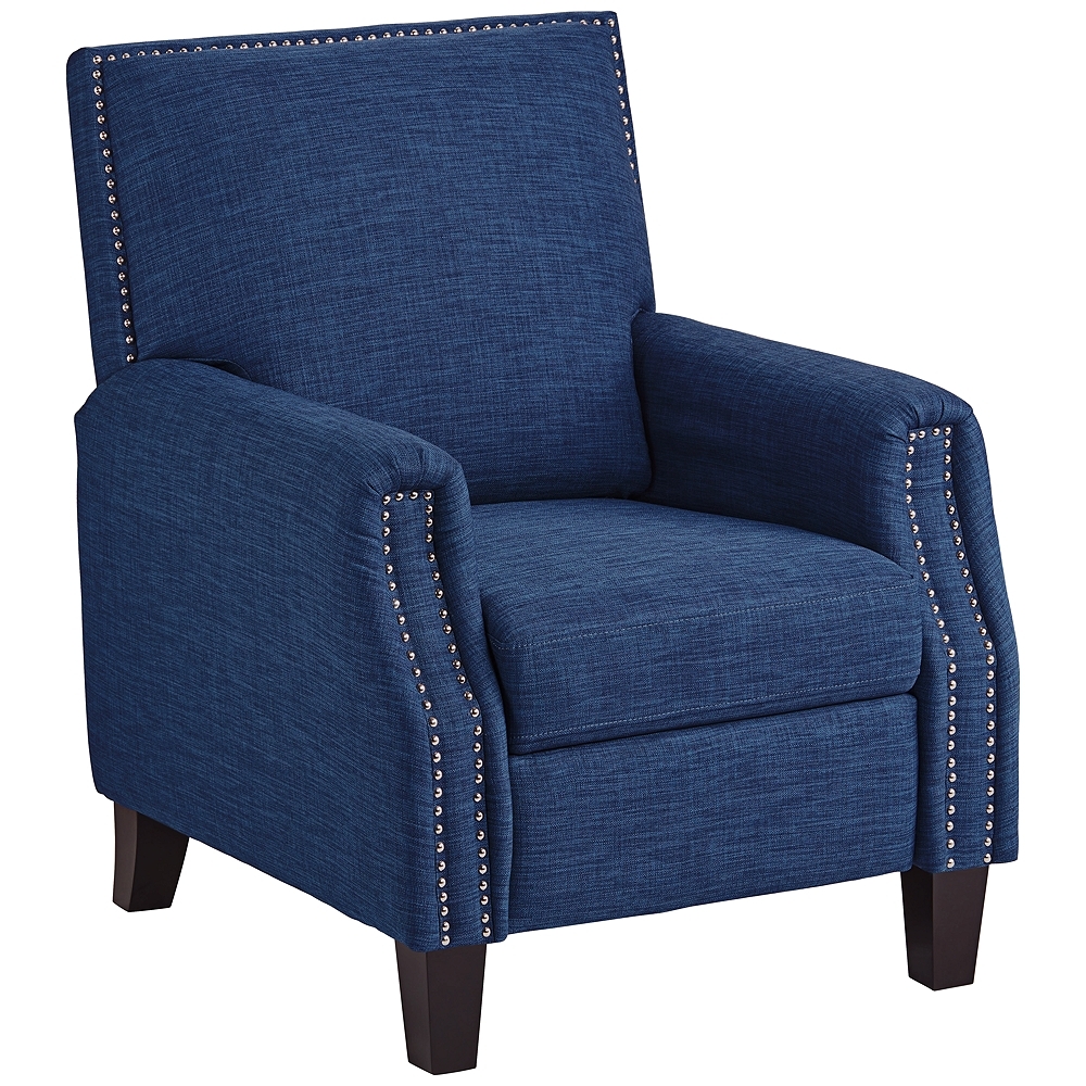 Romeo Heirloom Blue 3-Way Recliner Chair - Style # 23N57 - Image 0
