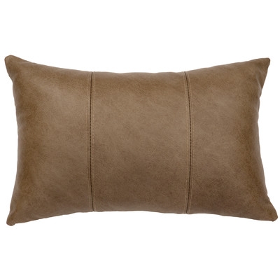 Hayfield Leather Lumbar Pillow - Image 0