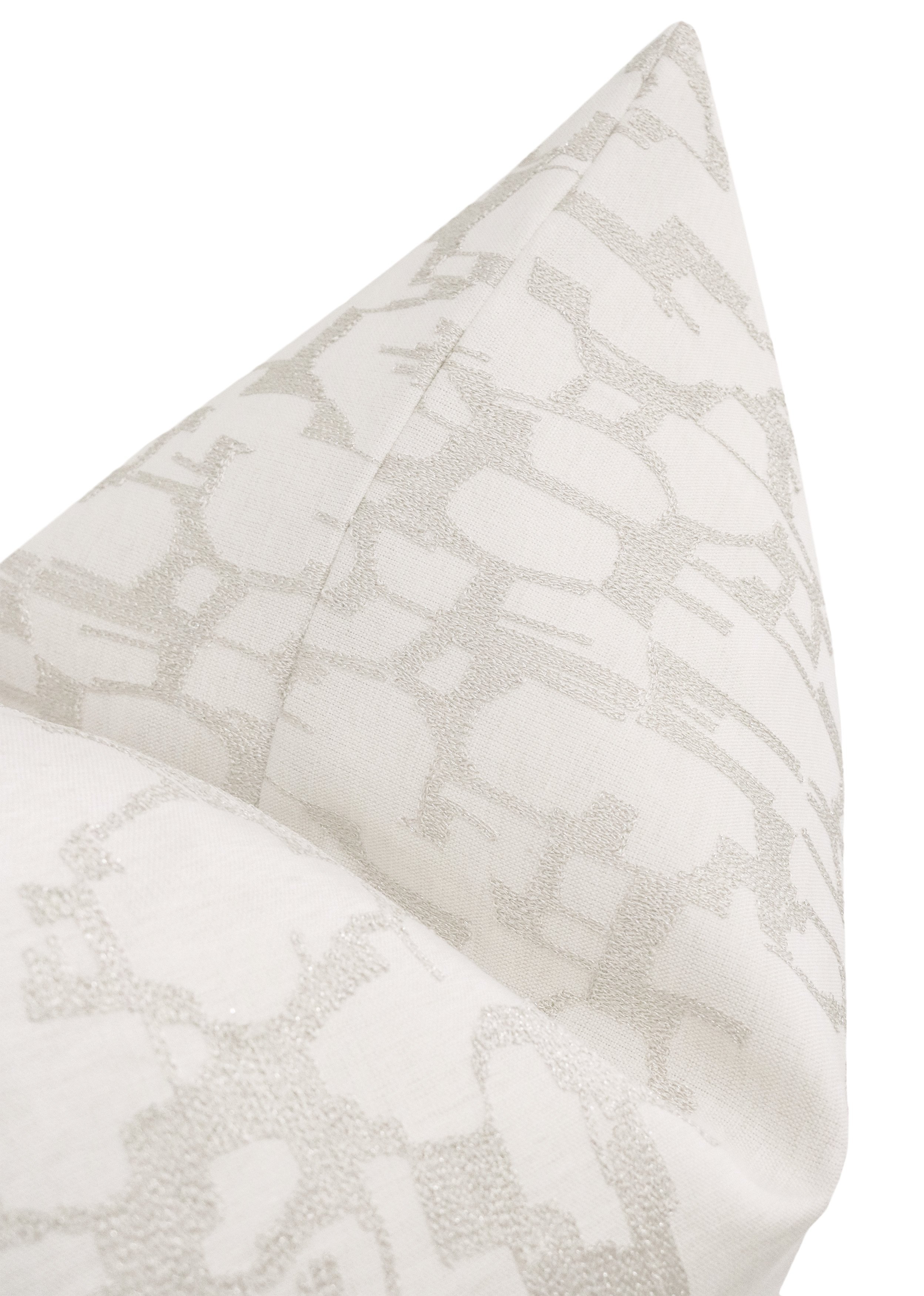 Pastiche Linen Pillow, Cashmere, 20"x 20" - Image 2