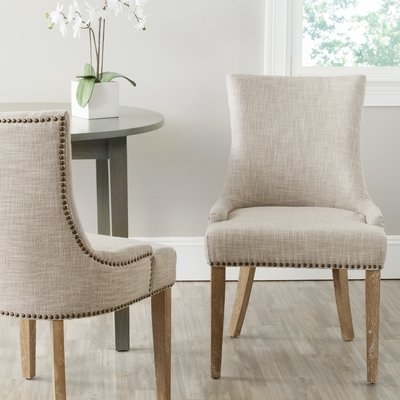 Janet Upholstered Dining Chair- set of 2 - Image 0