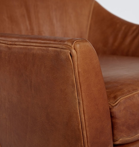 Alberta Leather Chair - Image 4