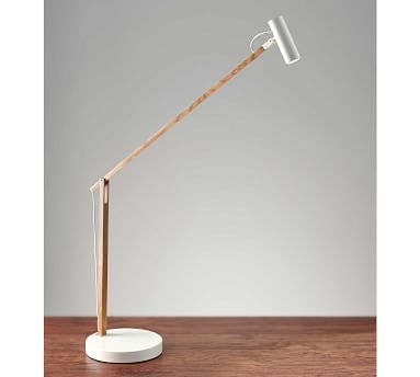 Knox Crane LED Task Lamp, Brushed Gold - Image 3