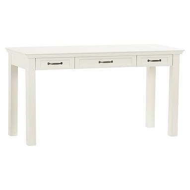 Hampton Classic Desk, Simply White - Image 0