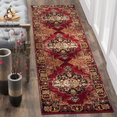 Fitzpatrick Red Area Rug - Image 0