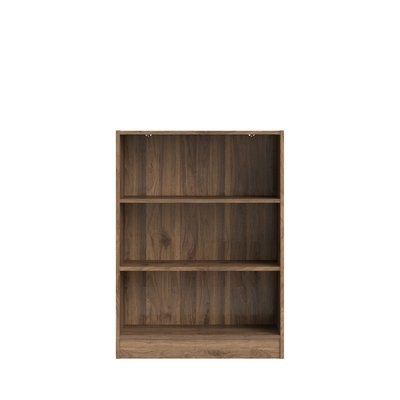 Vernice Short 3 Shelf Standard Bookcase - Image 0