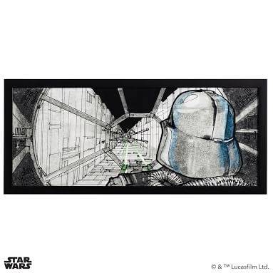 Star Wars(TM) Framed Story Board Art, Vader's Perspective - Image 1
