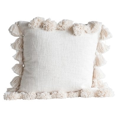 Tena Luxurious Cotton Throw Pillow - Image 0