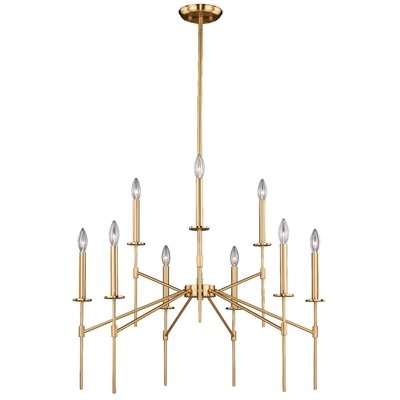 Diamanta 9-Light Candle Style Tiered Chandelier - Image 0