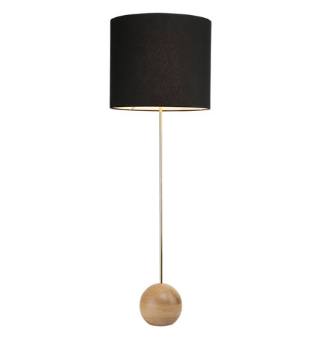 Stand Drum Shade Floor Lamp - Image 3