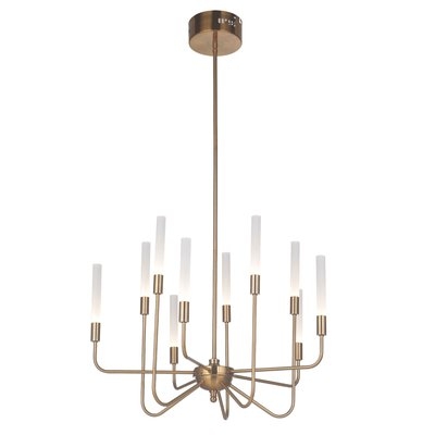 Zermeno 10 - Light Candle Style Classic / Traditional Chandelier - Image 0