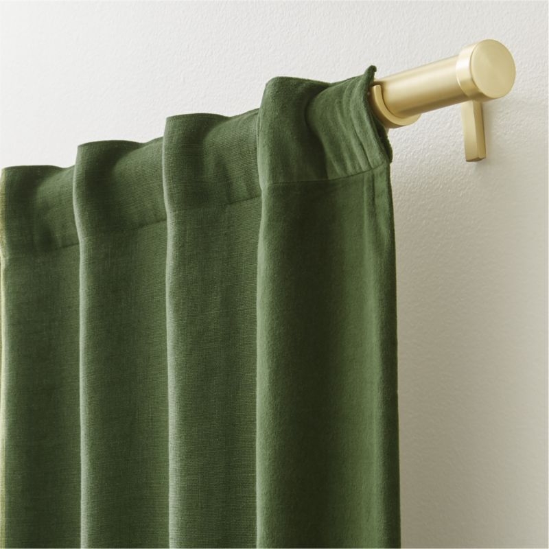 Ezria Green Linen Curtain Panel 48"x84" - Image 7