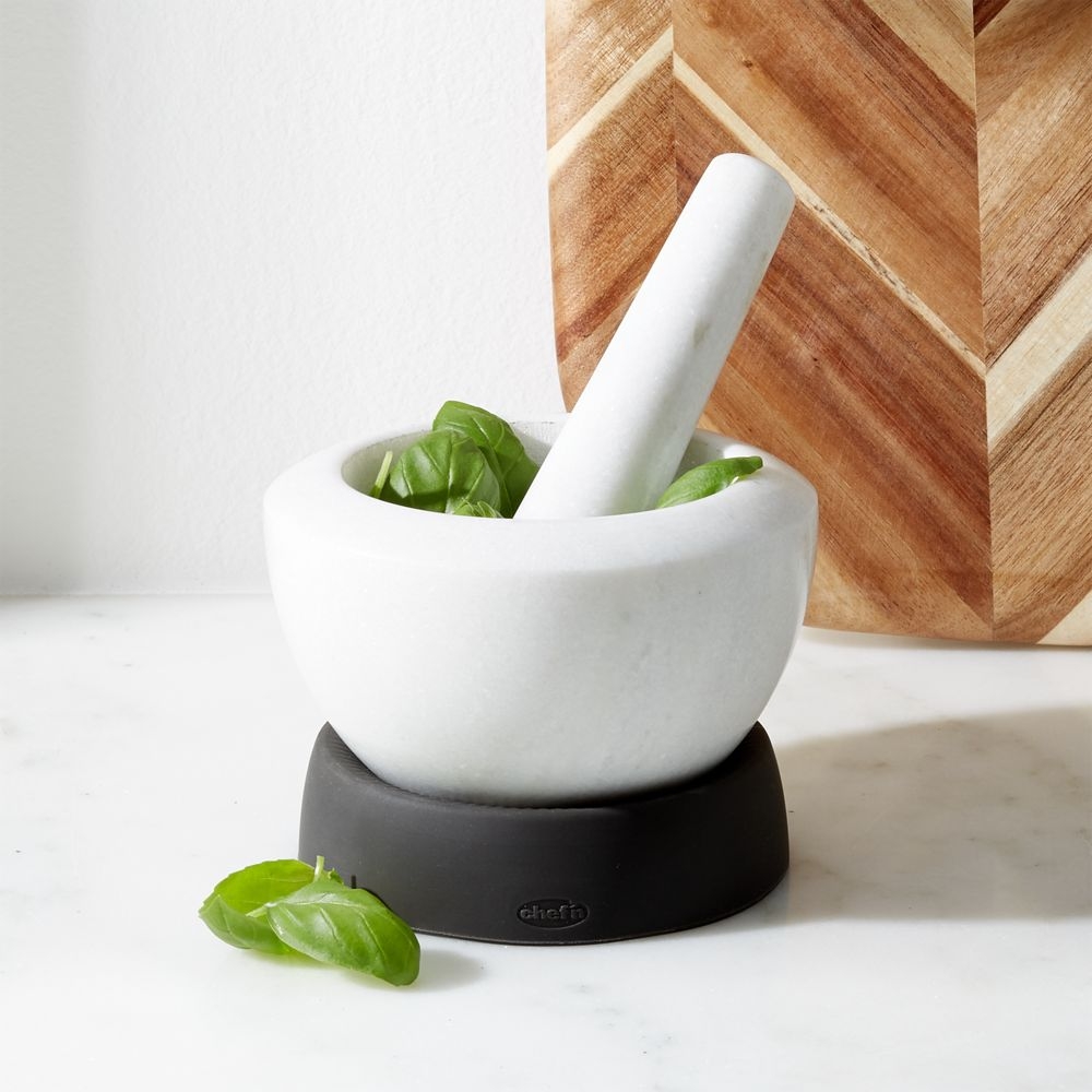 Chef'n ® Adjustable Marble Mortar and Pestle - Image 0