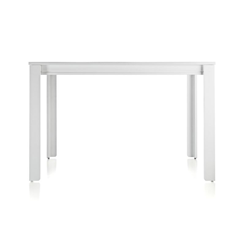 Adjustable White Wood Large Kids Desk/Table with 30" Legs - Image 2