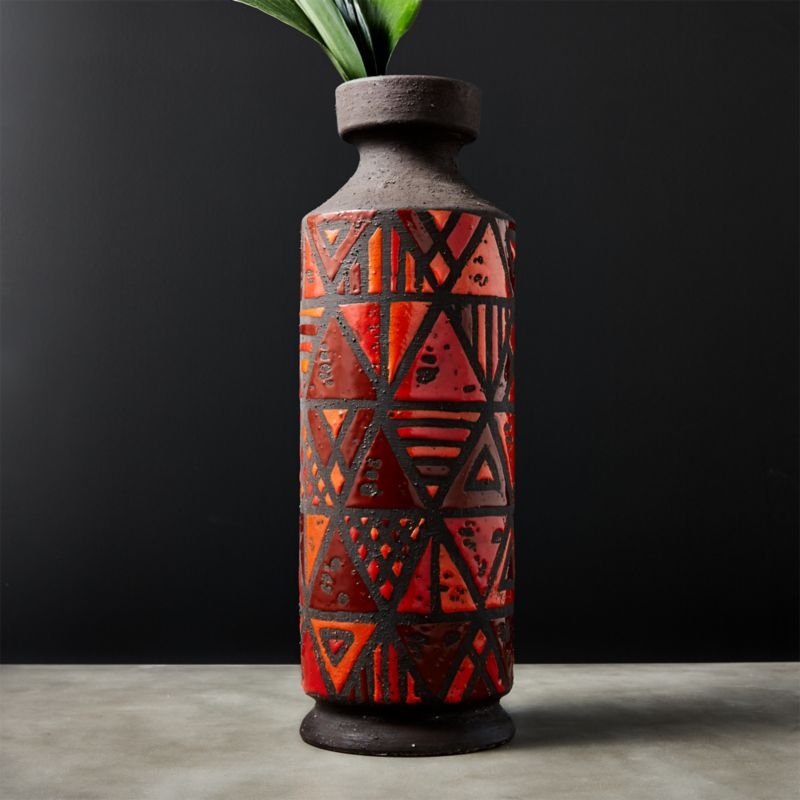 Leni Red Vase - Image 2
