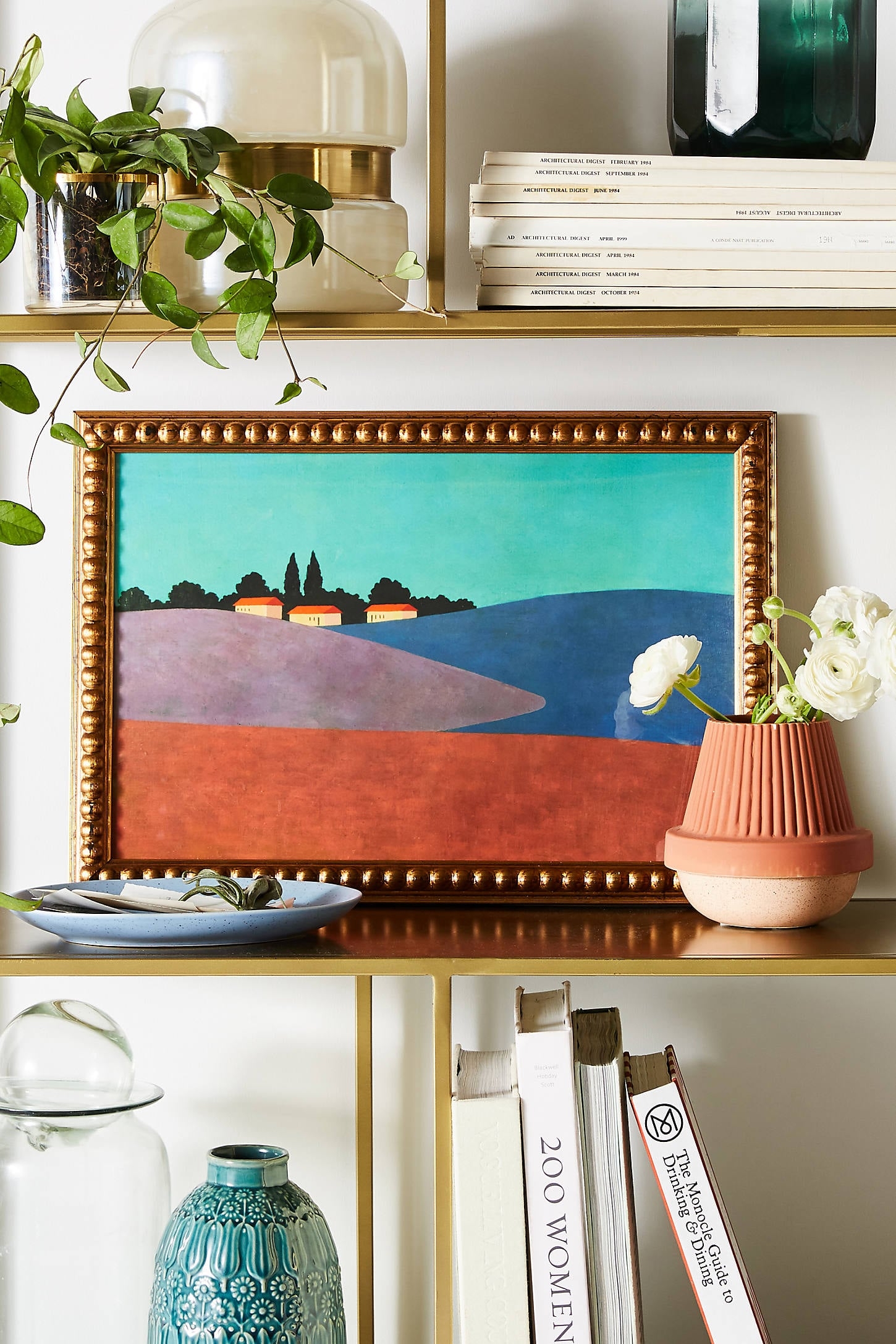 Miron Wall Art By Artfully Walls in Blue Size S - Image 0