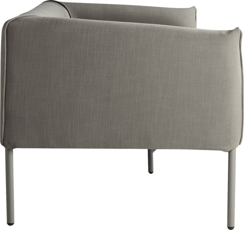 Novara Grey Outdoor Sofa - Image 4