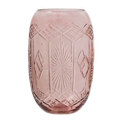 Burasinsanga Round Etched Glass Table Vase - Image 0