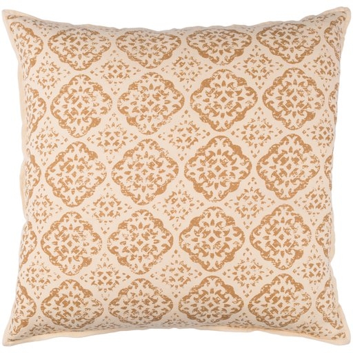 D'Orsay Throw Pillow, 20" x 20", with down insert - Image 1
