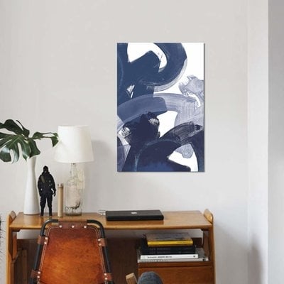 'Blue on Blue I' Print on Canvas - Image 0