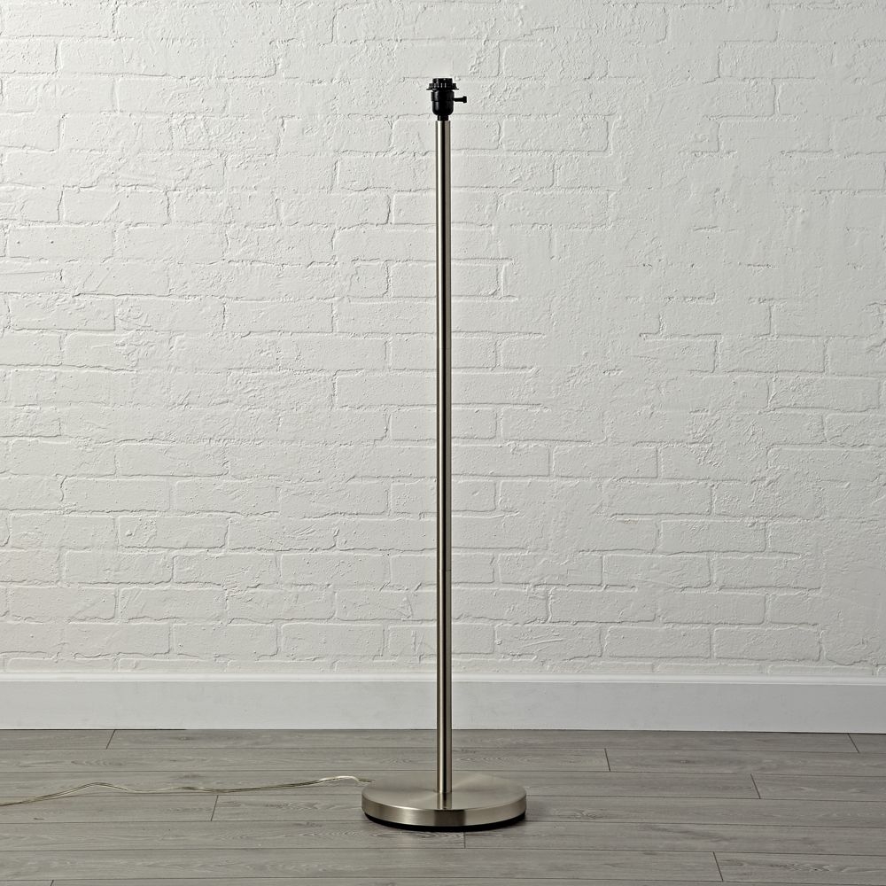 Mix and Match Nickel Floor Lamp Base - Image 0