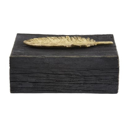 Bentley Rustic Faux Resin Decorative Box - Image 0