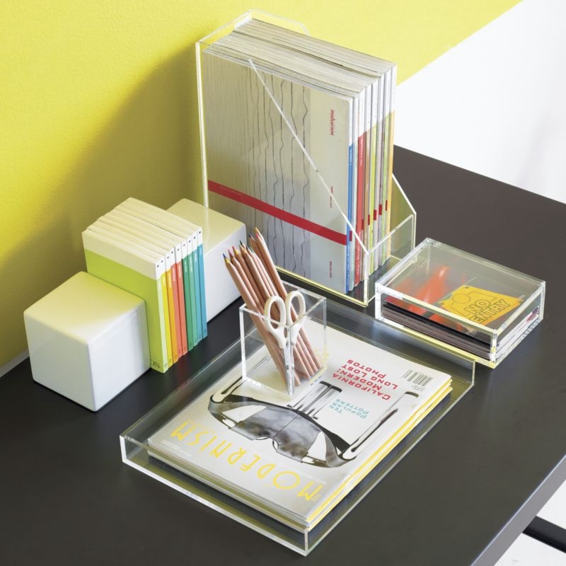 acrylic stacking boxes set of 3 - Image 2