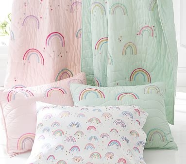 Molly Rainbow Quilt, Full/Queen, Blush - Image 3