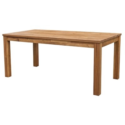 Yokum 35.5'' Acacia Solid Wood Dining Table - Image 0